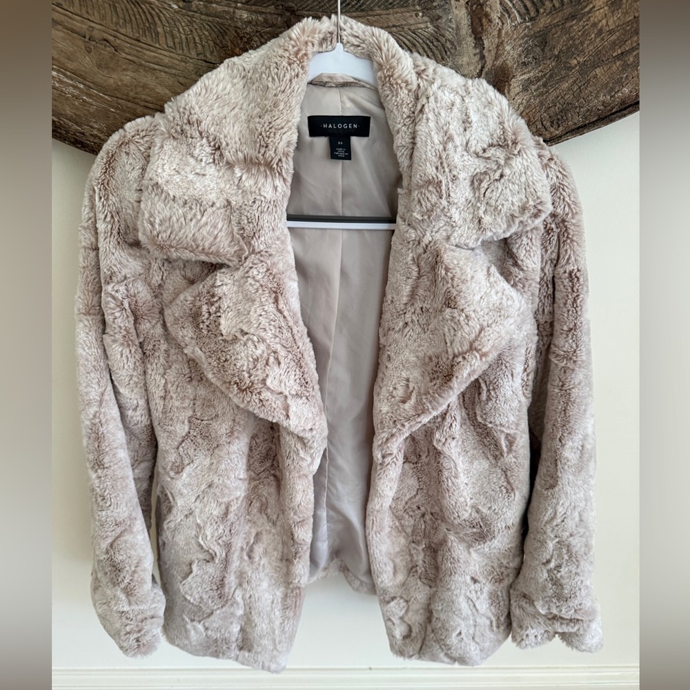 Halogen Women's Faux Fur Jacket